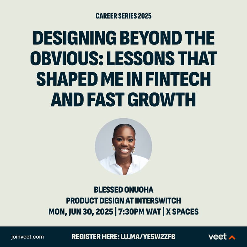 Cover Image for Designing Beyond the Obvious: Lessons That Shaped Me in Fintech and Fast Growth
