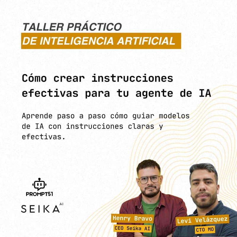 Cover Image for Taller práctico: cómo crear instrucciones para un agente de IA