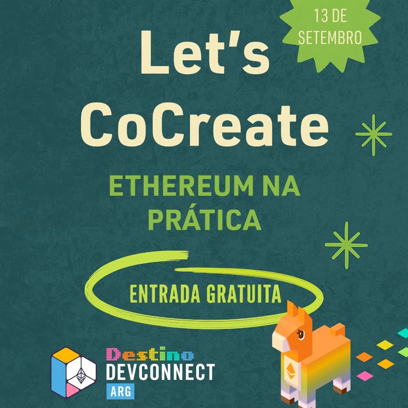 Cover Image for Let's CoCreate: Ethereum na Prática