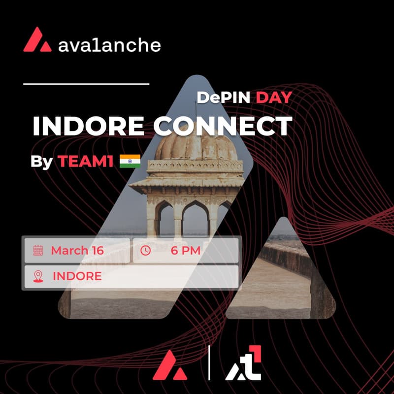 Cover Image for Avalanche Indore Connect: DePIN Day