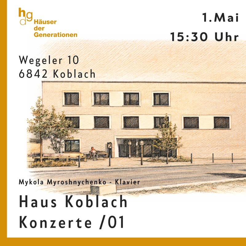 Cover Image for Konzert im Haus der Generationen Koblach /01