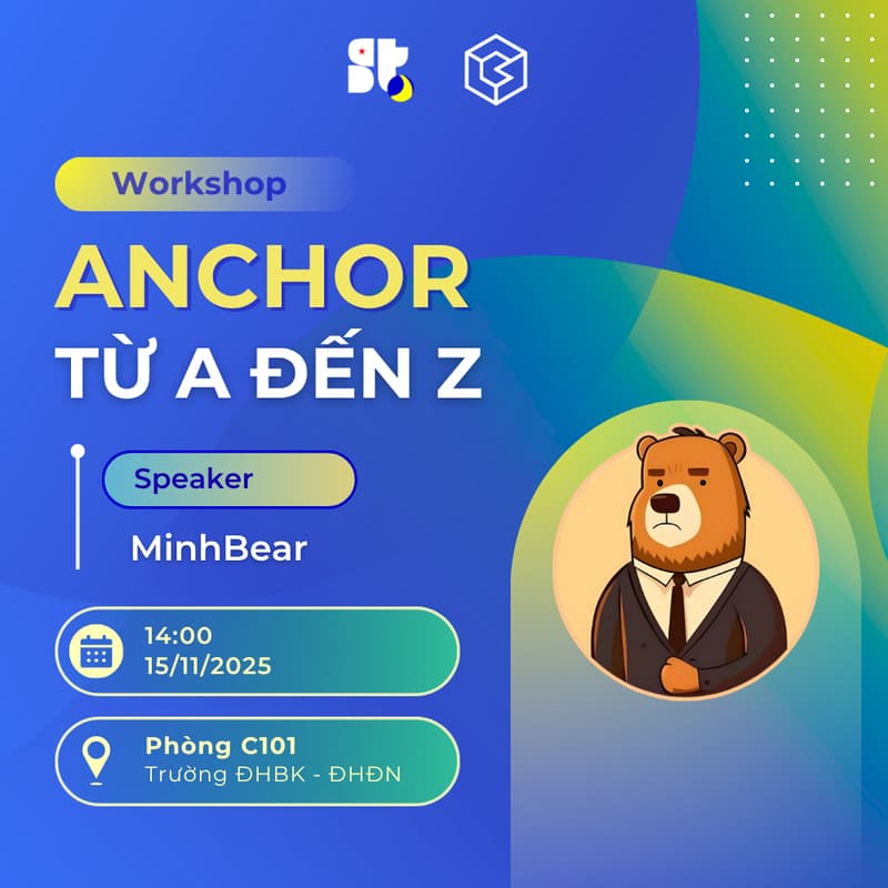 Cover Image for DSUC Workshop: Anchor từ A-Z