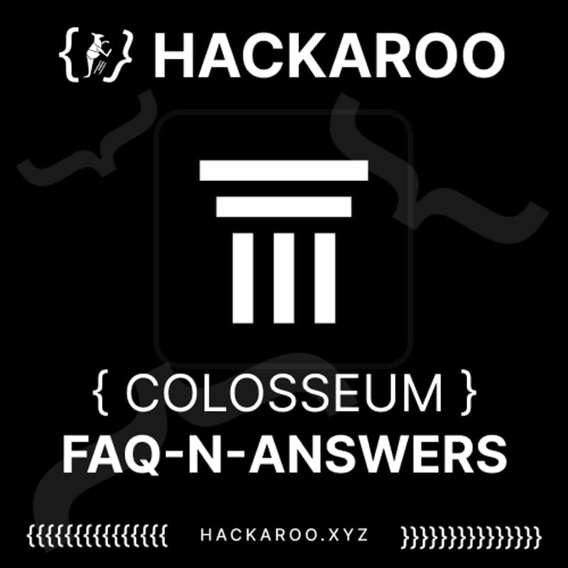 Cover Image for COLOSSEUM FAQ-N-ANSWERS