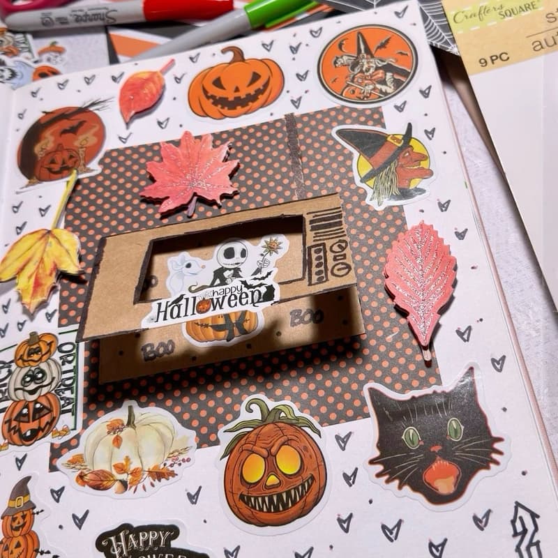 Cover Image for junk journal club: halloween edition