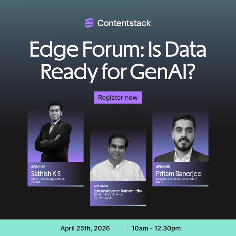Cover Image for The Edge Forum: Is Data Ready for GenAI?