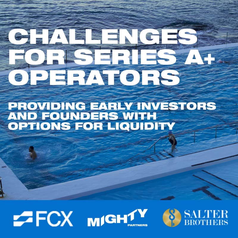 Cover Image for Challenges for Series A+ Operators: Providing Early Investors and Founders with Options for Liquidity (panel discussion)