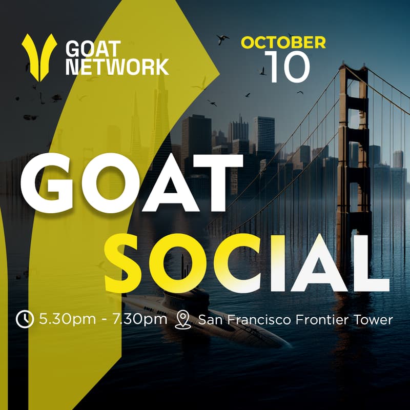 Cover Image for GOAT Social San Francisco - Open Registration