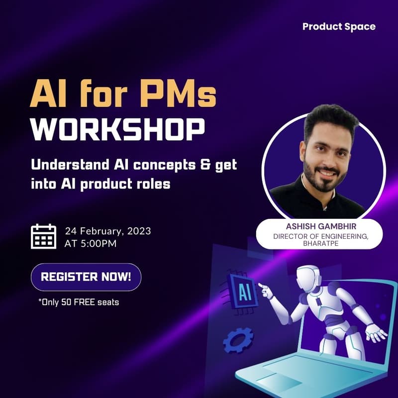 Cover Image for AI for PMs Workshop