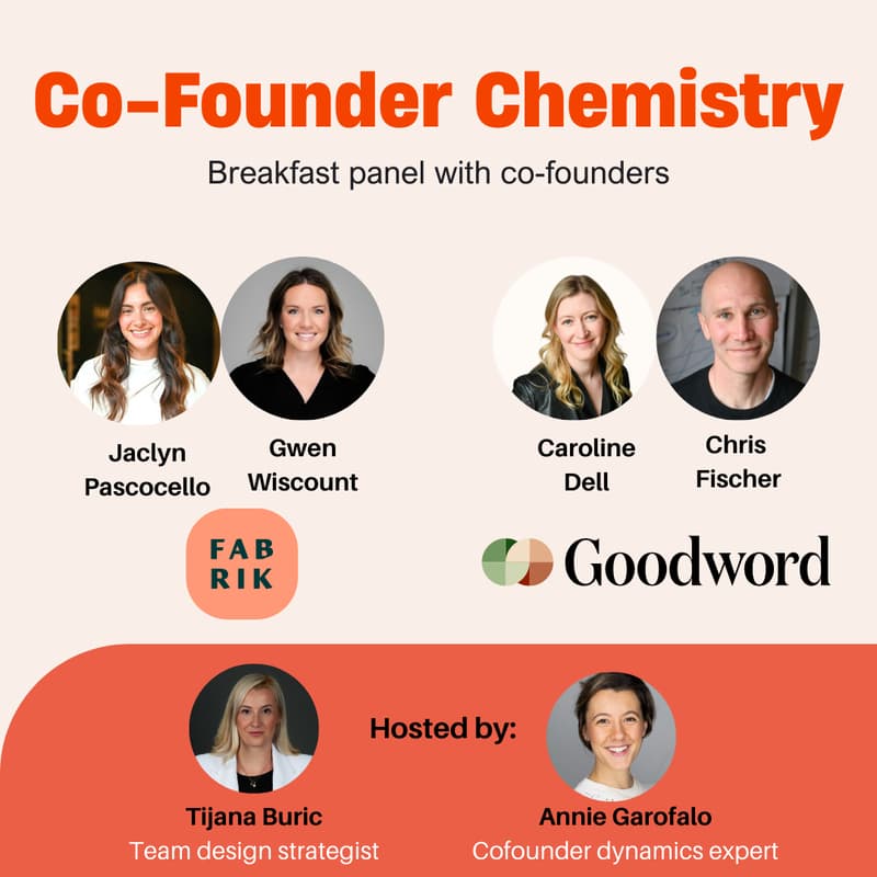 Cover Image for Co-Founder Chemistry: Breakfast Panel with Goodword & Fabrik
