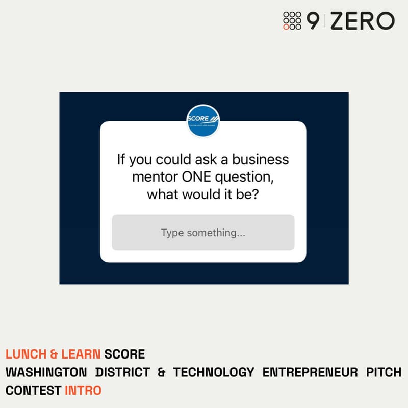 Cover Image for Lunch and Learn - SCORE Washington District & Technology Entrepreneur Pitch Contest