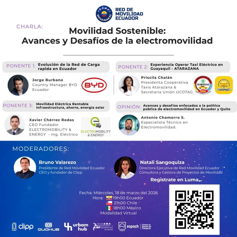 Cover Image for Electromovilidad en Ecuador: operación, infraestructura, rentabilidad y política pública