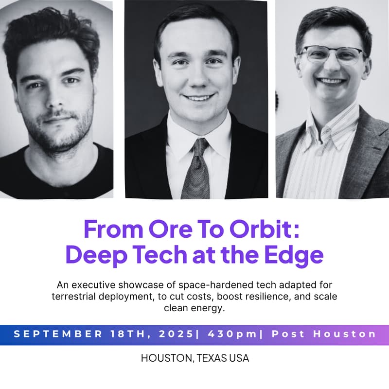 Cover Image for From Ore to Orbit: Deep Tech at the Edge