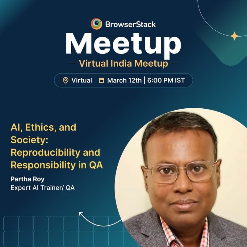Cover Image for BrowserStack QA Virtual Meetup - India