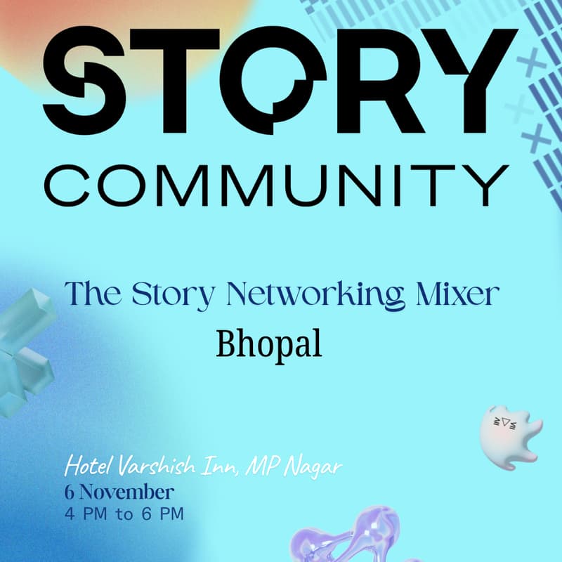 Cover Image for The Story Networking Mixer - Bhopal Chapter