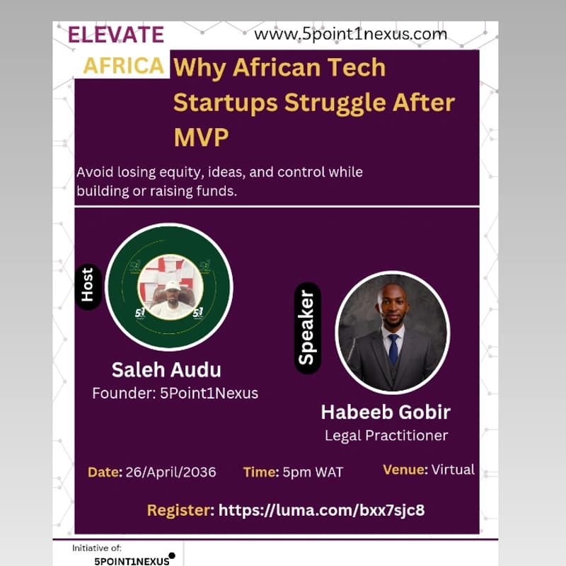 Cover Image for ELEVATE AFRICA by 5Point1Nexus