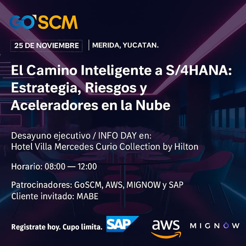 Cover Image for Los Mil y Un Retos En La Migración a S/4HANA… y Cómo Sobrevivirlos.