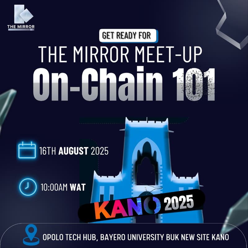 Cover Image for The Mirror Hub Meet-up ( Onchain101)