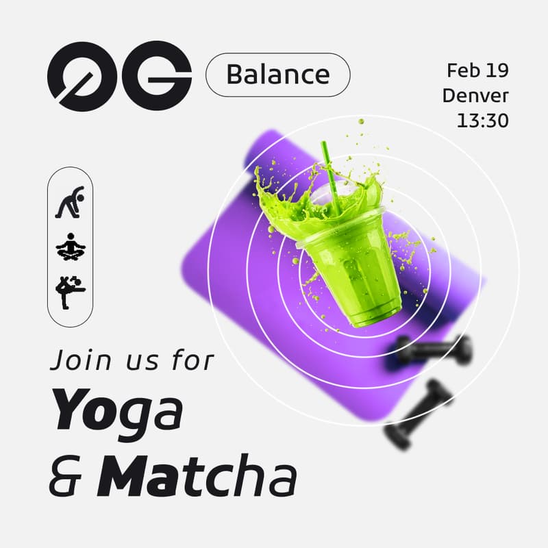 Cover Image for Yoga & Matcha with 0G