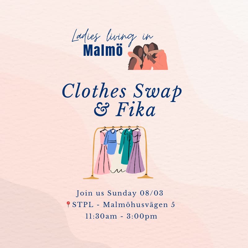 Cover Image for Clothes Swap & Fika