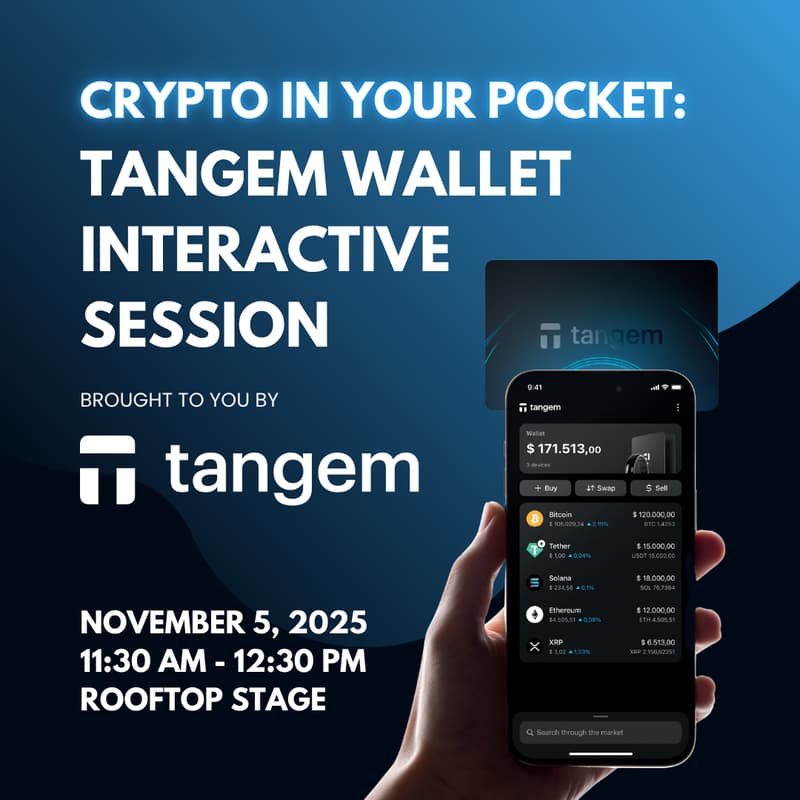 Cover Image for Crypto in Your Pocket: Tangem Wallet Interactive Session