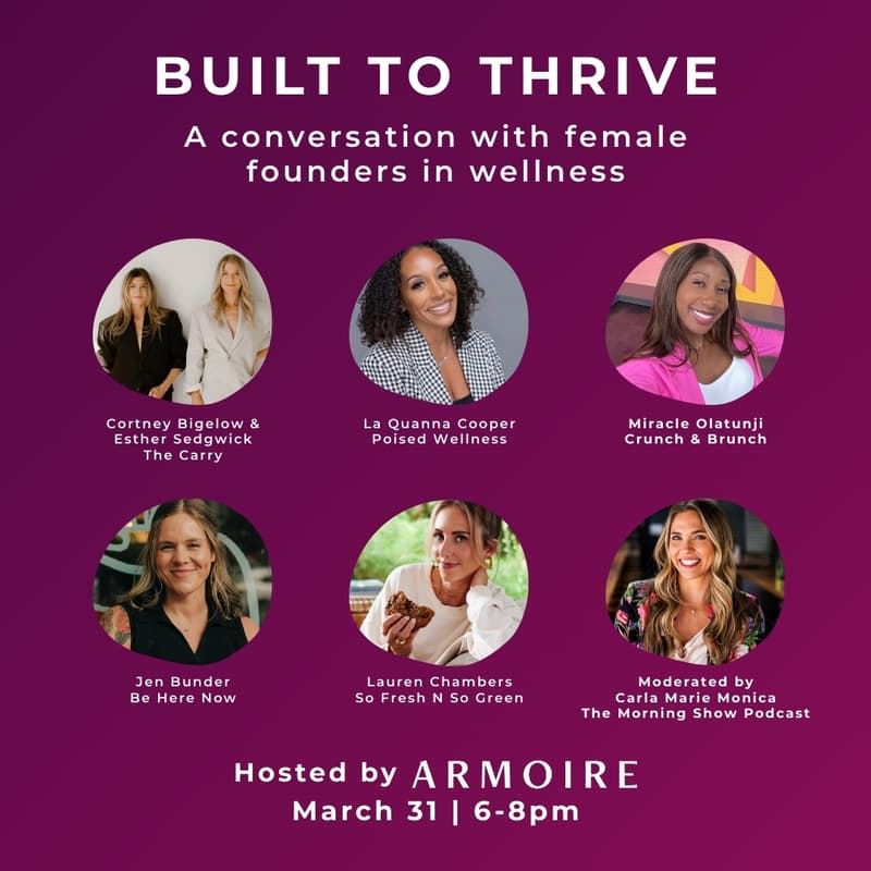 Cover Image for Built to Thrive: Female Founders in Wellness
