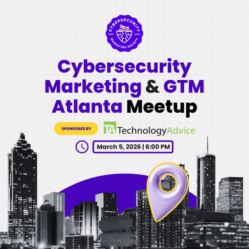 Cover Image for CybersecurityMarketing & GTM Atlanta Meetup
