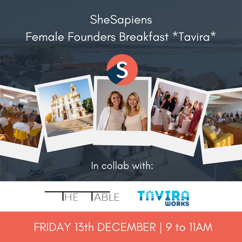 Cover Image for Female Founders Breakfast *Tavira* | SheSapiens @ The Table