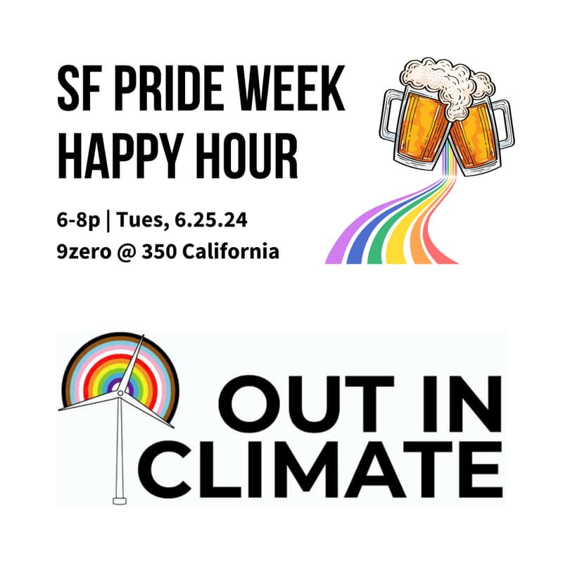 Cover Image for Out in Climate SF Pride Week Happy Hour