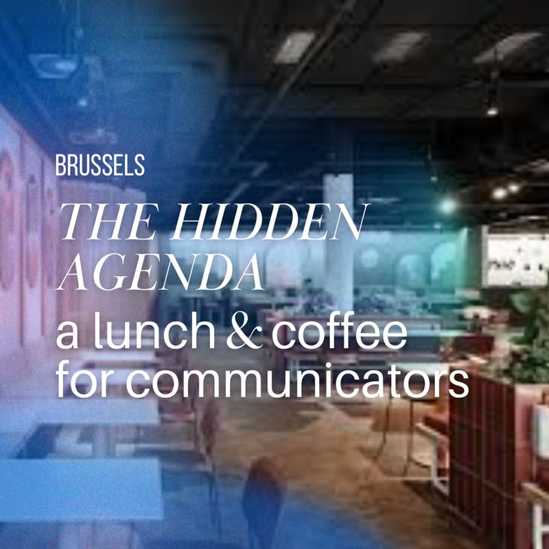 Cover Image for The Hidden Agenda • Lunch & Coffee Meet-up