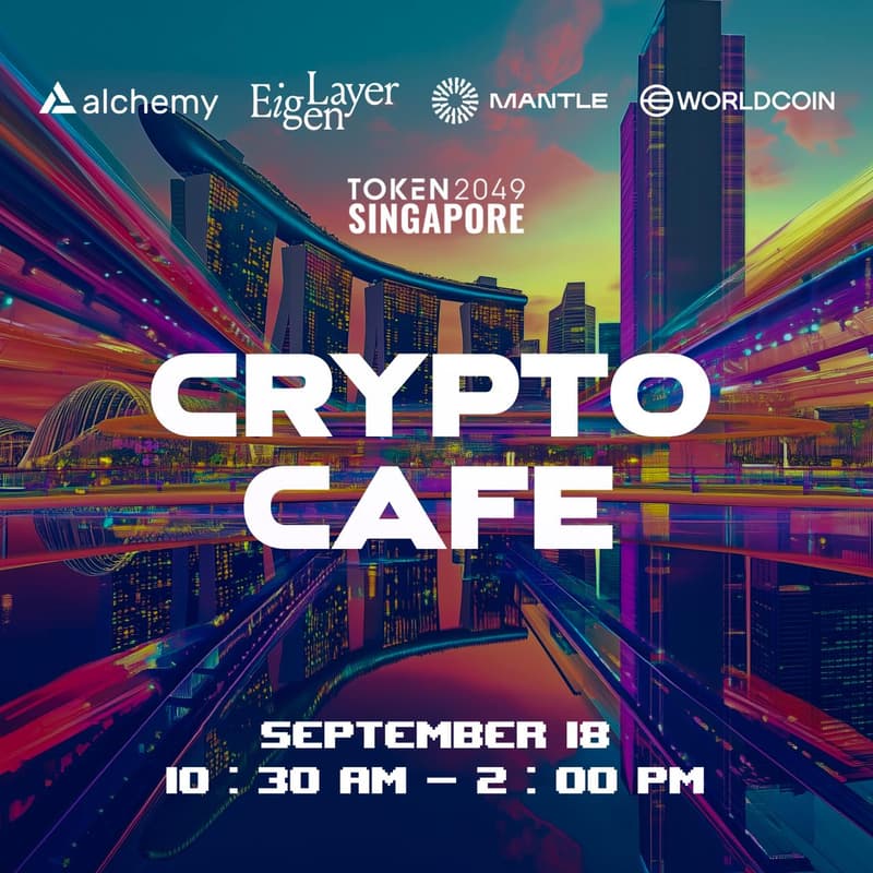 Cover Image for Crypto Cafe - Brewed by Alchemy, EigenLayer, Mantle & Worldcoin