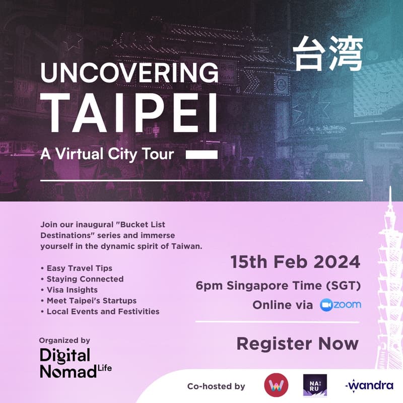 Cover Image for Uncovering Taipei - A Virtual City Tour