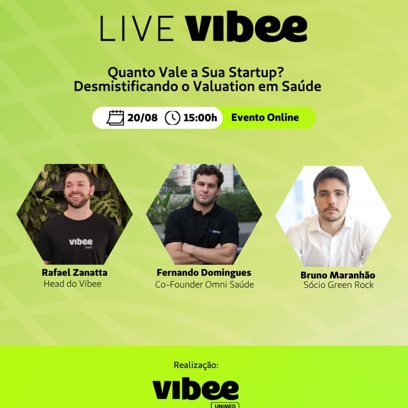 Cover Image for Quanto vale a sua Startup?  Desmistificando o Valuation em Saúde