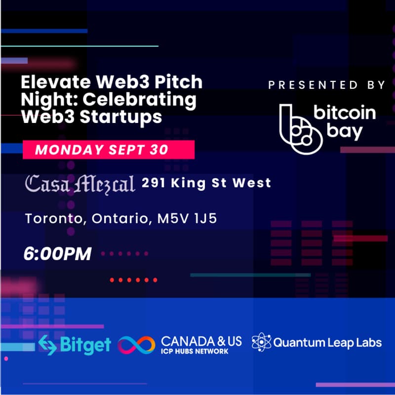 Cover Image for Bitcoin Bay: Elevate Web3 Pitch Night - Celebrating Web3 Startups