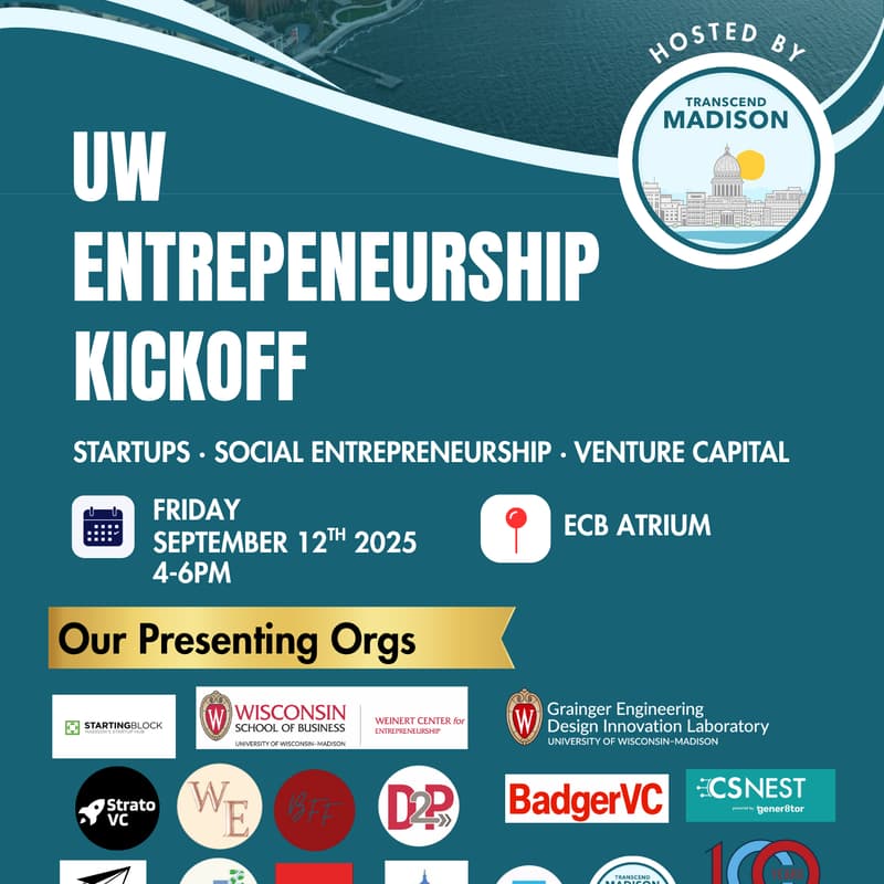 Cover Image for UW Entrepreneurship Kickoff