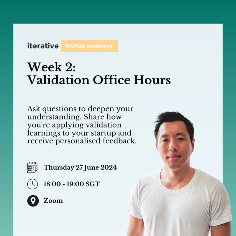 Cover Image for Week 2: Validation Office Hours