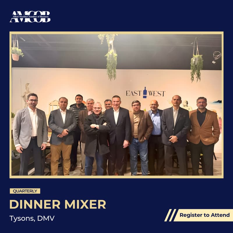 Cover Image for Tysons, DMV: Quarterly Dinner Mixer