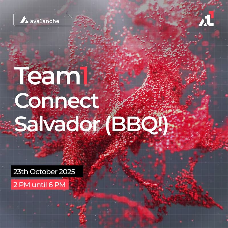 Cover Image for Team1 Connect - Avalanche Meetup Salvador