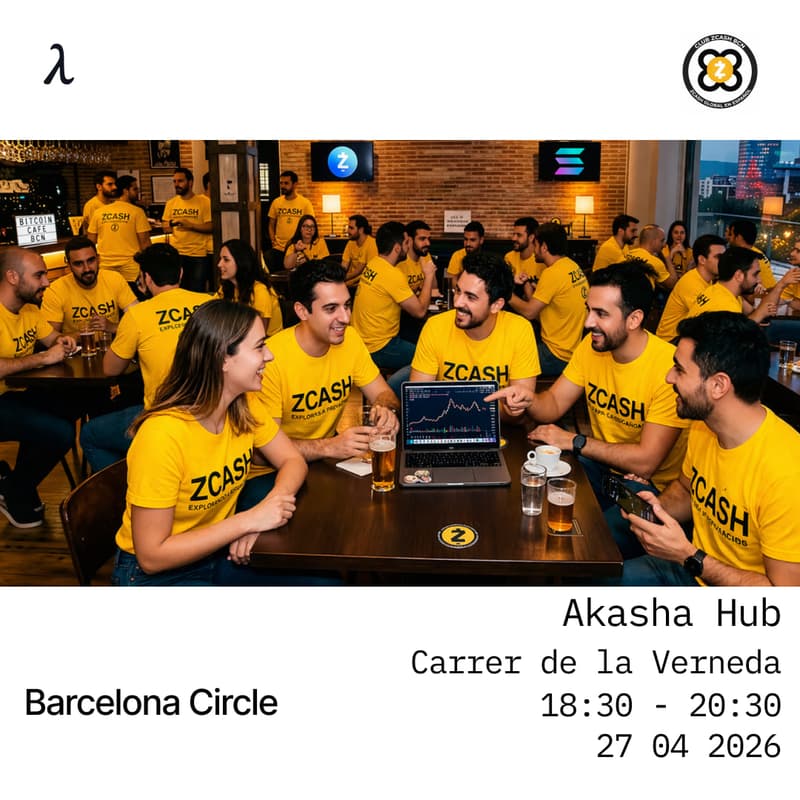 Cover Image for Logos Circle Barcelona #8 (ft. Club Zcash Barcelona)
