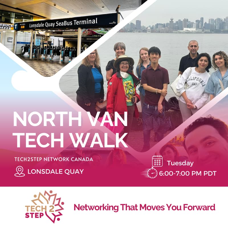 Cover Image for North Van - Tech2Step Walk and Talk