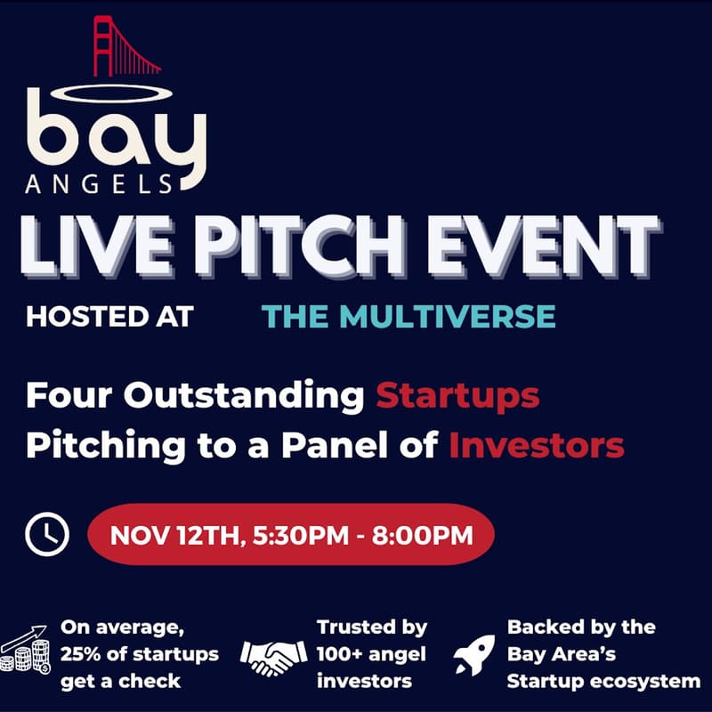 Cover Image for Bay Angels Startup Pitch Night