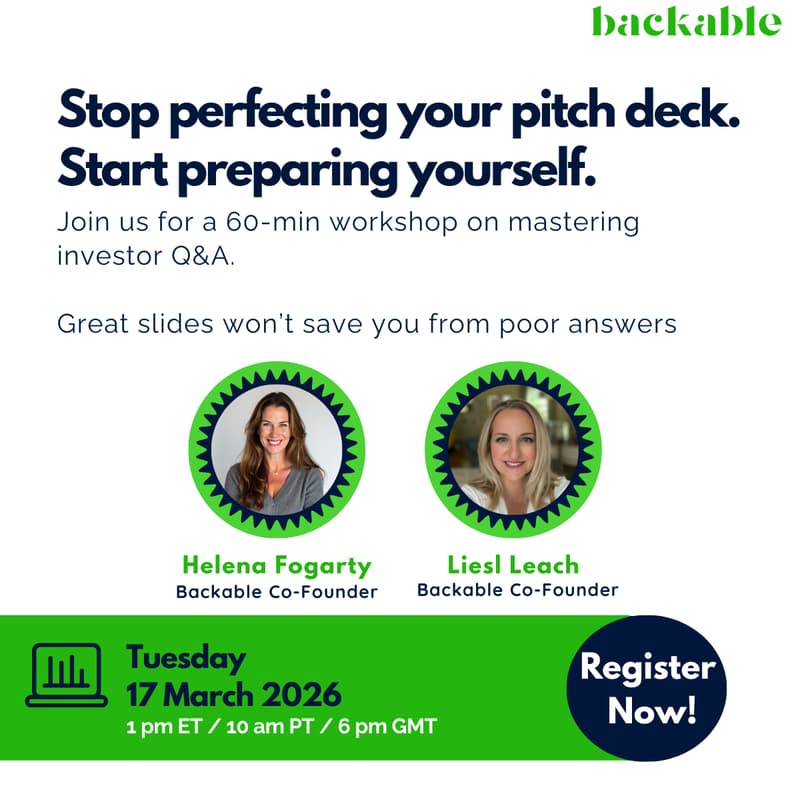 Cover Image for Stop perfecting your pitch deck.                             Start preparing yourself.