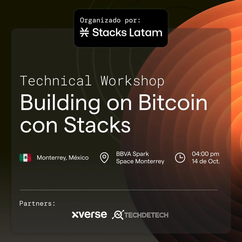 Cover Image for Building on Bitcoin: Monterrey Nakamoto Workshop