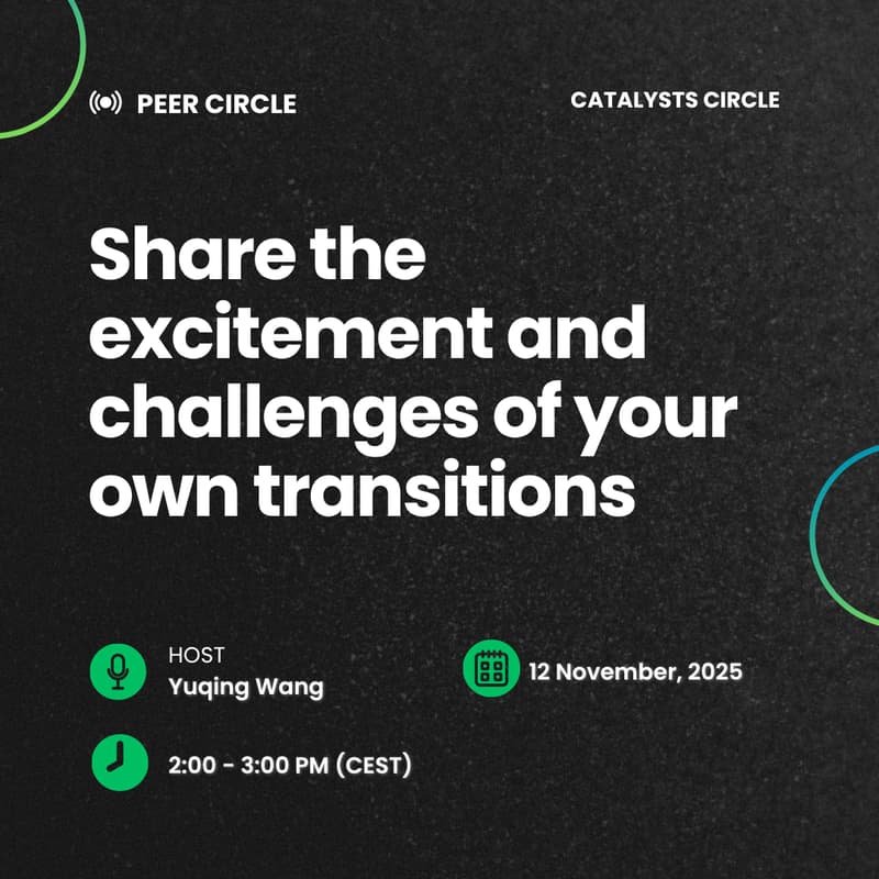 Cover Image for Peer Circle (Nov 2025) - Transition