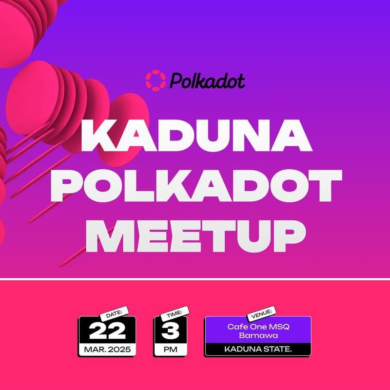 Cover Image for Kaduna Polkadot Meetup
