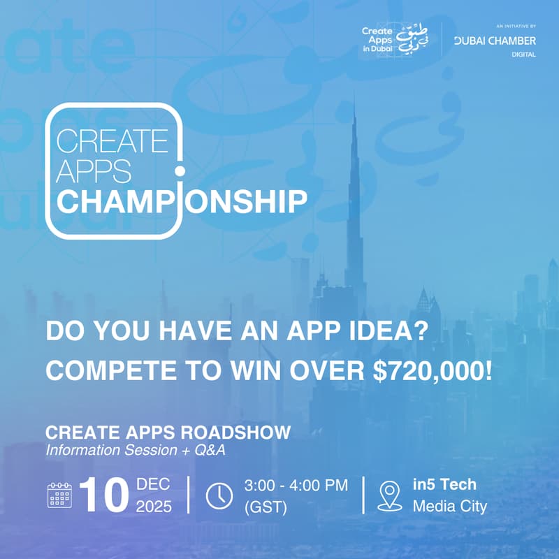 Cover Image for Create Apps Championship Roadshow at In5