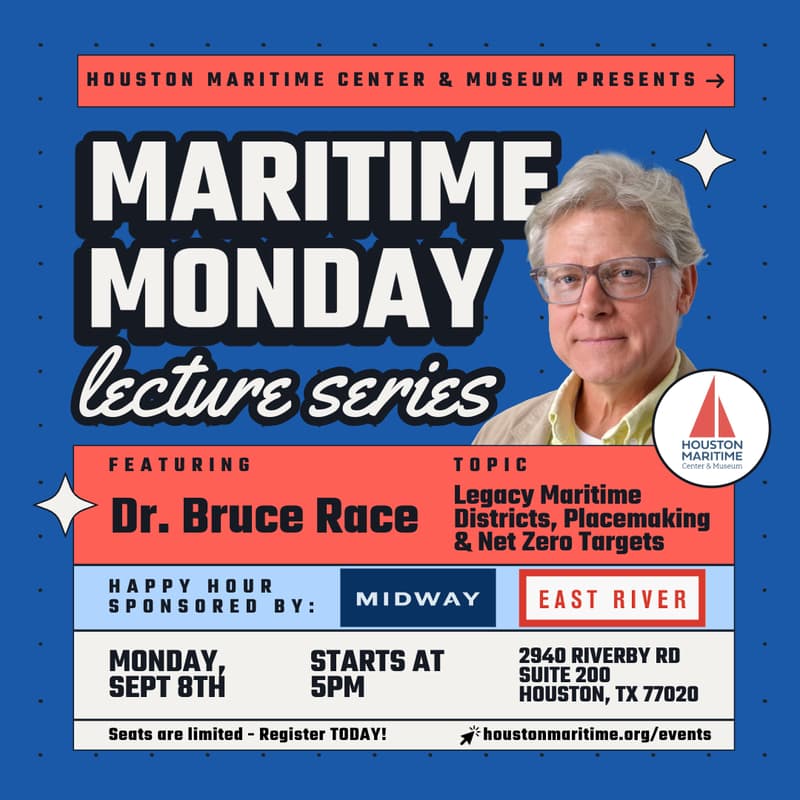 Cover Image for Legacy Maritime Districts, Placemaking and Net Zero Targets with Dr. Bruce Race,  FAIA, FAICP, PhD