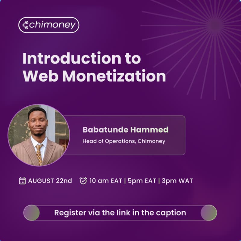 Cover Image for Introduction To Web Monetization
