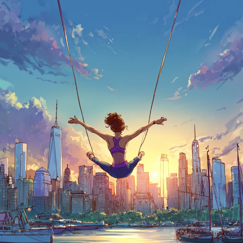 Cover Image for Flying Trapeze in NYC