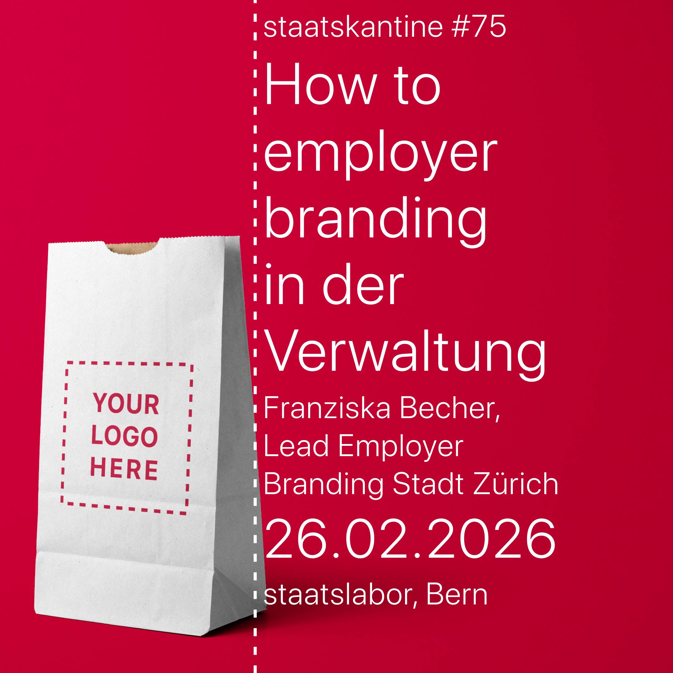 Cover Image for staatskantine #75 - How to Employer Branding in der öffentlichen Verwaltung