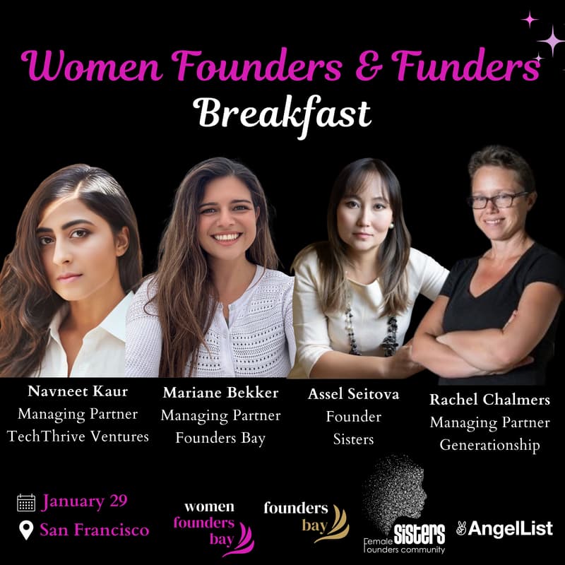 Cover Image for Women Founders & Funders Breakfast